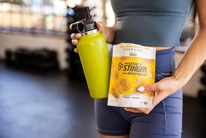 Honey Stinger Organic Mini Vanilla Waffles, Energy Stroopwafel for Exercise, Endurance and Performance, Sports Nutrition for Home & Gym, Pre and Post Workout, 1 Bag, 5.3 Ounce