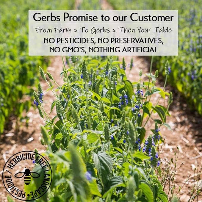 Raw Chia Seed Protein Meal Powder by Gerbs - 2 LBS Premium Seeds - Top 10 Food Allergen Free & Non GMO - Vegan & Kosher - Seed Country of Origin Mexico - Made in Rhode Island