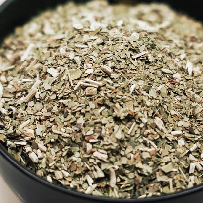 BALIBETOV USDA Organic Yerba Mate Tea Loose Leaf, 2.2. lb. Bag, Natural Traditional Cut, Clean High Energy, Unsmoked Artisanal, Gluten Free, Vegan Friendly, Hot or Cold Drink (2.2 Pounds (Pack of 1), Traditional Cut)