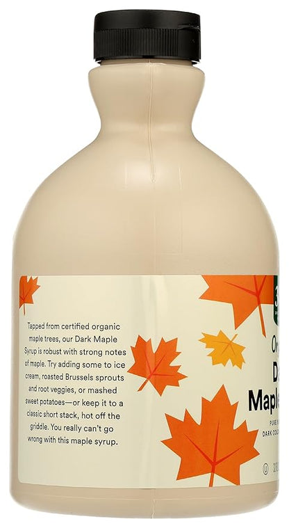 365 by Whole Foods Market, Organic Grade A Dark Maple Syrup, 32 Fl Oz