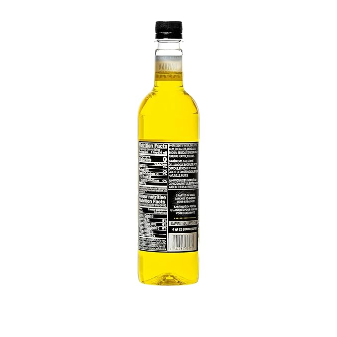 DaVinci Gourmet Sugar-Free Banana Syrup, 25.4 Fluid Ounces (Pack of 4)