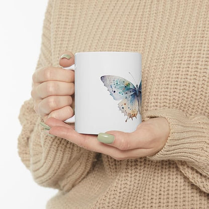 11 OZ Novelty Coffee Mugs - Christmas Gift (Butterfly Theme)