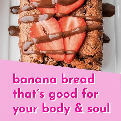GoNanas Cinnamon Roll Banana Bread Mix, Vegan, Gluten Free Healthy Snacks. Oat Flour Bread or Muffin Mix. Women Owned, US Ingredients, Dairy Free, Nut Free, Delicious Snacks (3 Pack)