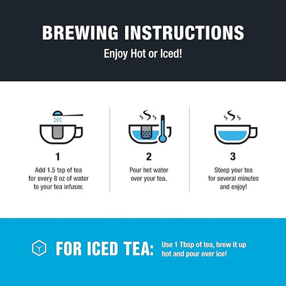 Tiesta Tea - Single Origin Tea Sampler Dry Flight Set, Loose Leaf, High to Low Caffeine, Makes Hot & Iced, Assorted Brew Sets with Green, White, Black & Oolong, 7 Resealable Sample Pouches