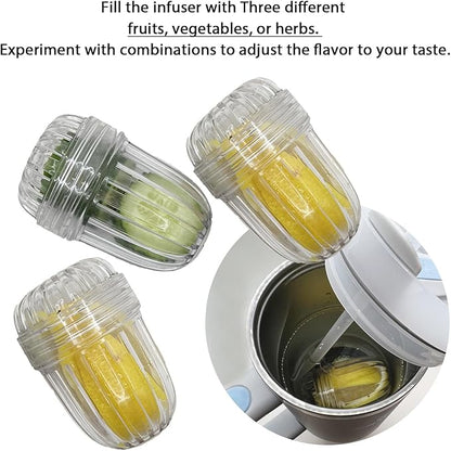 3PCS Fruit Infuser Insert for Wide Mouth Water Bottles,Compatible with Stanley,Hydro Flask, Iron Flask, Takeya, ThermoFlask