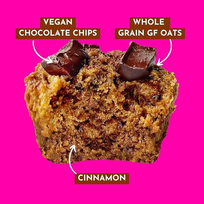 GoNanas Chocolate Chip Oat Flour Banana Bread Mix, Suitable for Plant Based Vegan Diets, Gluten Free Dairy Free Snacks, Healthy Snacks For Adults, Muffin Mix, Nut Free, Cupcakes Dessert, NON-GMO, 1pk