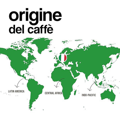 Dongiò Caffè Venezia Blend – Whole Bean Coffee 2.2 lbs (1kg) – Medium-Dark Roast – Rich & Balanced Italian Espresso with Notes of Cocoa & Spices – Artisan Quality