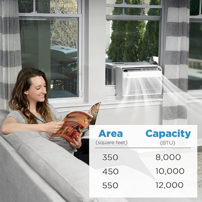 Midea MAW10V1QWT U-Shaped AC Window Air Conditioner