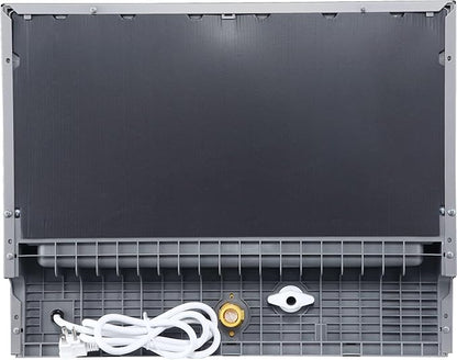 EdgeStar DWP63 21-5/8 Inch Wide 6 Place Setting Countertop Dishwasher - Black