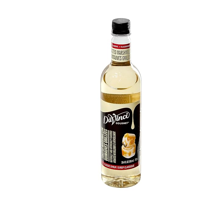 DaVinci Gourmet Classic Toasted Marshmallow Syrup, 25.4 Fluid Ounces (Pack of 1)