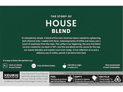 Starbucks House Blend, K-Cup for Keurig Brewers, 160 Count