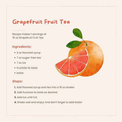Bossen Concentrated Syrup_5.5 lb (Grapefruit)