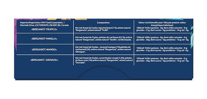LOVARE Bergamot Assorted Tea Variety Pack 32 Pack, 4 Tastes - Made in Ukraine - Black Tea Bags Individually Wrapped - Assorted Tea Bags Variety Pack with Vanilla, Truffle, Mango, Pomegranate Flavors