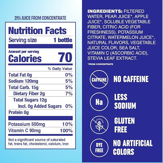 PLEZi Orange Mango Twist Hydration Drink x Stephen Curry - Sports Drinks with 2X Electrolytes - 500mg Potassium, Low Sugar, No Added Sugar - For Kids & Adults - 16.9 Fl Oz (12 Pack)