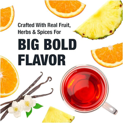 Tiesta Tea - Orange Dream Float Tea, Loose Leaf, Orange Cream Herbal Tea, Premium Caffeine-Free Tea Blend, Make Hot or Iced & Up to 50 Cups, 5 oz Refillable Tin