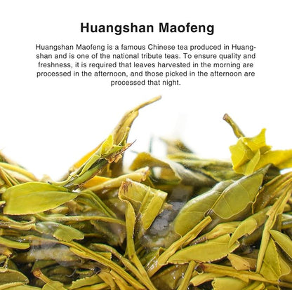 iTeaworld 4 Flavors Tea Samplers of Chinese Green Teas for Beginners,2025 New Tea Chinese Loose Leaf Tea, Included Longjing, Biluochun, Lu'an Guapian & Huangshan Maofeng(2.01oz)