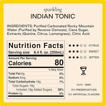 Strongwater Tonic Water Variety Pack (Pack of 12, 8.4 Fl Oz Each) - Includes Nordic Tonic, Indian & Spanish Tonic - Premium Craft Cocktail Mixers Sampler