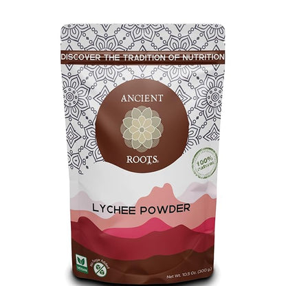 Ancient Roots Lychee Fruit Powder - All-Natural Fruit Powder, Filled with Antioxidants, 75 Servings (10.5 ounces)