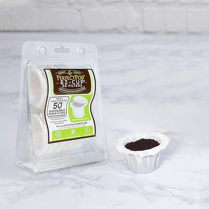 Perfect Pod EZ-Cup Filters by Perfect Pod - 7 Pack (350 Filters) Paper Coffee Pod Filters