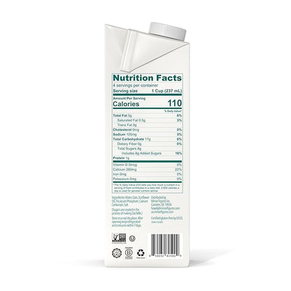 Minor Figures - Oat Milk - Barista Standard - 32 Oz - 6 Pack - Non-GMO - Plant-Based - Vegan - Dairy Free - Shelf Stable - Unsweetened