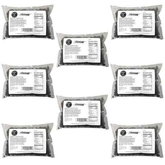 Brownie Bites 4 LBS – Fudge Brownie Cubes for Sundae Bar & Frozen Desserts – Bulk Treats for Yogurt, Cakes, and More – Perfect for Party Bars, Frozen Snacks, and Topping Stations