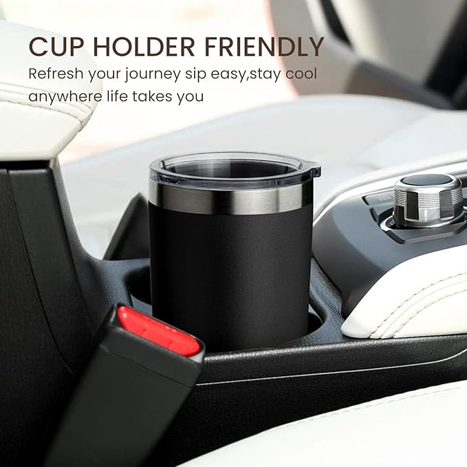 MEWAY 20oz Tumbler 12 Pack Double Wall Vacuum Insulated Travel Mug Bulk, Stainless Steel Tumblers with Lid and Straw, Durable Powder Coated Coffee Cups for Cold & Hot Drinks (Cold Gray, 12)