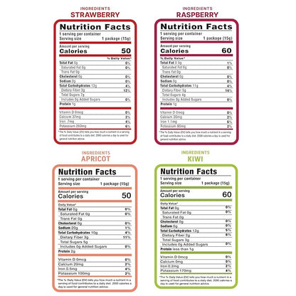 Nature’s Turn Freeze-Dried Fruit Crisps – Healthy, Gluten-Free, Crispy & Delicious, Plant-Based Snack, Ideal for Cereal, Smoothies, School Lunches, & On-the-Go, Sour Variety, Bags of 16 (0.53 oz Each)