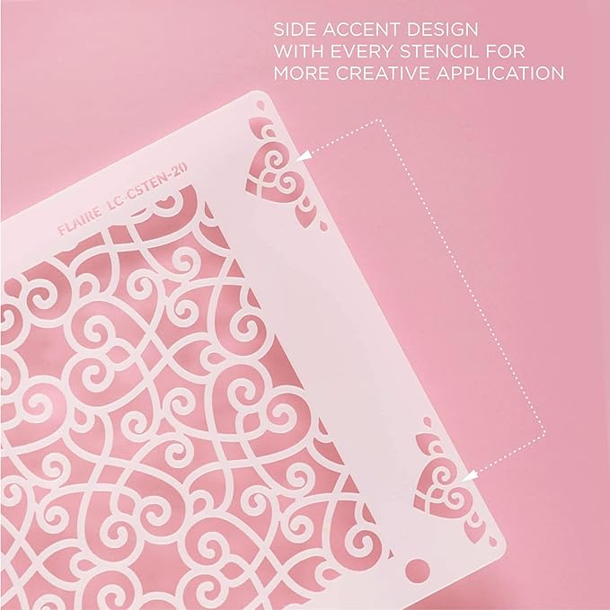 Cookie and Cupcake Stencil (FLO)
