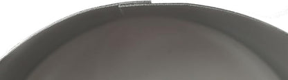 9 Piece Extra Large Chef Grade Plain Round Pastry/Cookie Cutter Set - Extra Thick Premium 18/8 304 Stainless Steel - Marked Size for Professional Chefs and Ambitious Home Cooks
