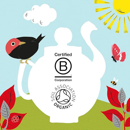 Clipper Tea, English Breakfast Assam Blend, Fairtrade, Organic, Plant-Based, Caffeinated British Tea, 4 Pack, 320 Unbleached Tea Bags