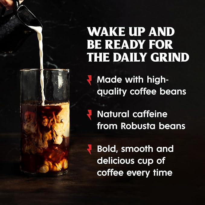 Death Wish Coffee - Light Roast Whole Bean Coffee, Organic and Fair Trade (2 pack)