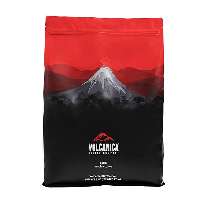 French Roast Decaf Coffee, Whole Bean, Swiss Water Processed, Fresh Roasted, 5 lbs