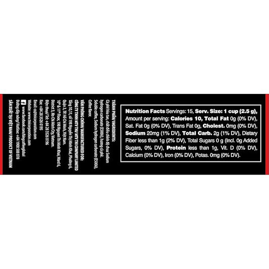 King Coffee Espresso Instant Coffee Vietnamese Coffee Trung Nguyen international Arabica Instant Coffee Mix Medium Roast 15 sticks per box x 2.5g - Pack of 12