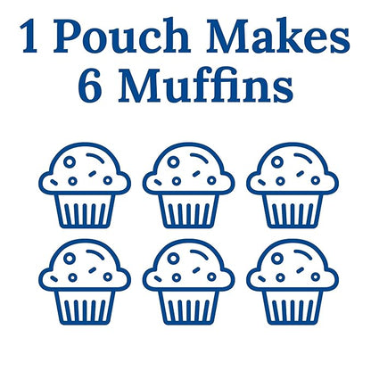 Martha White Muffin Mix Sampler Variety Pack, Pack of 12, Chocolate Chip, Blueberry, Strawberry, Cinnamon Sugar, Wildberry, Just Add Milk