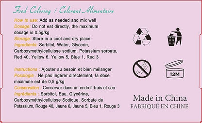Food Coloring Liquid - Vibrant Color Food Coloring for Cake Decorating, Baking, Easter Egg, Icing - Tasteless Food Color Dye for Fondant, Cooking, Slime, Airbrush (Green, 8 Fl.oz)