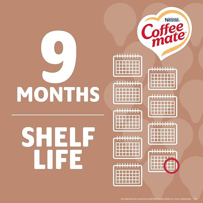 Nestle Coffee mate Coffee Creamer, Cafe Mocha, Liquid Creamer Singles, Non Dairy, No Refrigeration, 0.375 fl oz Tubs (Pack of 200)
