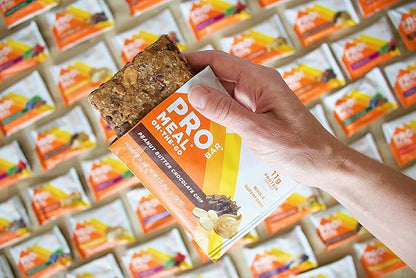 PROBAR - Meal Bar 12 Flavor Variety Pack - Natural Energy, Non-GMO, Gluten-Free, Plant-Based, Whole-Food Ingredients, 3 Ounce Bars (Pack of 12) - Flavors May Vary