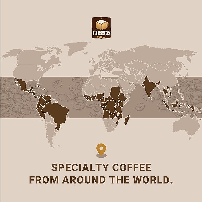 Papua New Guinean Coffee, Whole Bean Coffee, Premium Papua New Guinea Kunjin Single Origin Fresh Roasted Coffee Beans | Cubico Coffee | 12 Ounce Bag