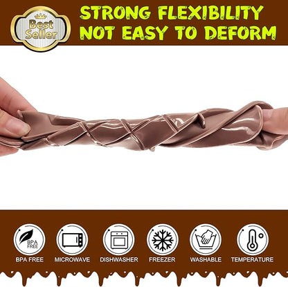 Break-Apart Chocolate Molds, Non-Stick Silicone Chocolate Bar Mold, Food Grade Candy Bar Mold, Perfect for Energy Bar, Cocoa Mini Bar, Basic Bites - 4 Pack