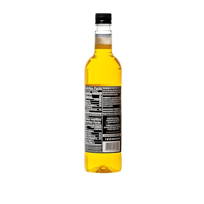 DaVinci Gourmet Sugar-Free Pineapple Syrup, 25.4 Fluid Ounces (Pack of 1)