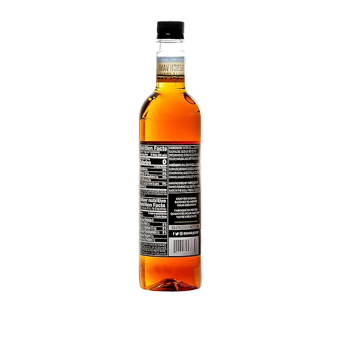 DaVinci Gourmet Sugar-Free French Vanilla Syrup, 25.4 Fl Oz (Pack of 4)