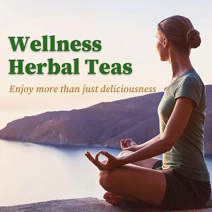 FullChea - Thyme Tea Bags, 40 Teabags - Premium Thyme Leaves - Non-GMO - Caffeine-free, Promote Overall Health, Support Digestion