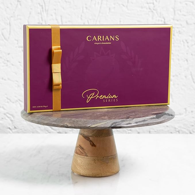 CARIANS Chocolate Truffles Box, Belgium Chocolate Limited Edition, Gourmet Assortment of Milk, Dark, White Chocolate Basket, Great for Gift Giving, Anniversary, Thanksgiving, Christmas