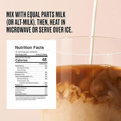 Kolkata Chai - Masala Chai Concentrate for Chai Tea Latte, 64oz Microbrewed Premium Organic Black Tea and Spices, Vegan, Gluten Free, All Natural, Makes 16 servings
