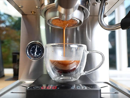 Apex Espresso Machine, Brushed Stainless Steel