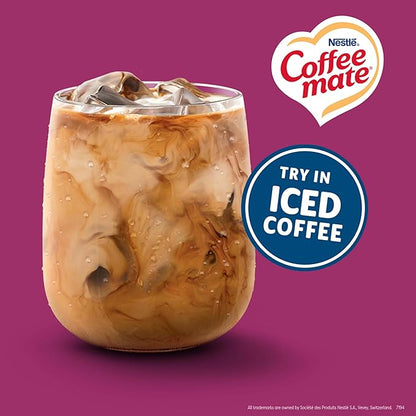 Nestle Coffee mate Coffee Creamer, Salted Caramel Chocolate, Liquid Creamer Singles, Non Dairy, No Refrigeration, 0.375 fl oz Tubs (Pack of 200)