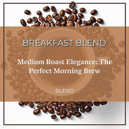 San Diego Coffee Breakfast Blend, Medium Roast, Whole Bean Coffee, 5-Pound Bag Café en grano tostado