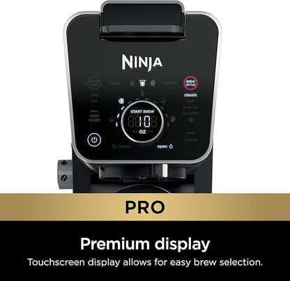 Ninja Drip Coffee Maker With K Cup Combo, DualBrew Pro Specialty Coffee System, Coffee Machine Compatible with K-Cup Pods, 12 Cup Single Serve Coffee Makers with Paper Filter, CFP301
