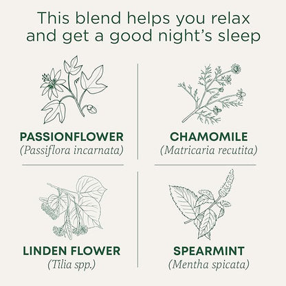 Traditional Medicinals Organic Nighty Night Tea, 16 Tea Bags (Pack of 1)