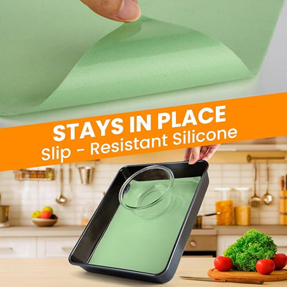 Cut to Size Silicone Baking Mat Roll-Best German Silicone - Heat Resistant Silicone Baking Macaron Mat,Non-stick Pastry Mat, Reusable Dough Mat for Rolling